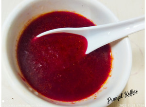 A picture of Tomato-Beetroot Soup.
