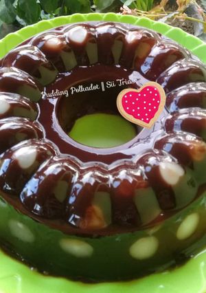 Foto resep Puding polkadot isi nangka