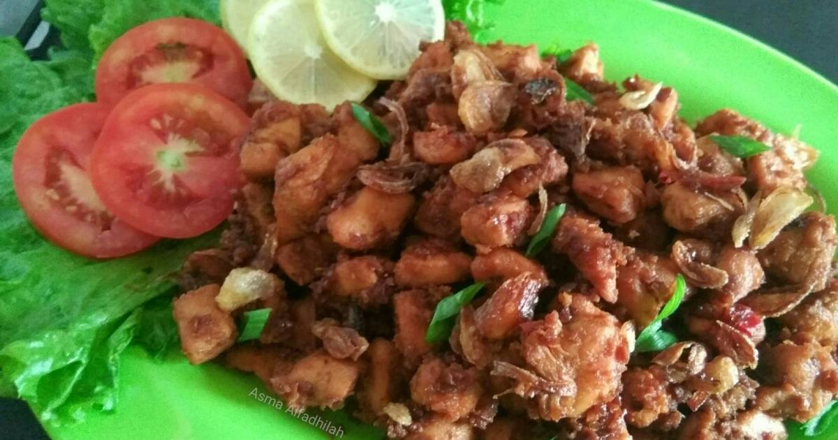 Resep Sate ayam goreng bumbu kacang oleh Asma Alfadhilah 