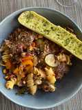 Lightly Spiced Veggie Pasta Bake