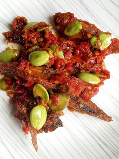 Foto resep Ikan Cue balado Pete