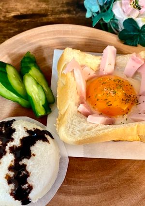 A picture of Baseball Sandwich Plate⚾️.