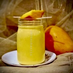 A picture of 5 Minutes Alphonso Mango Milk Shake.