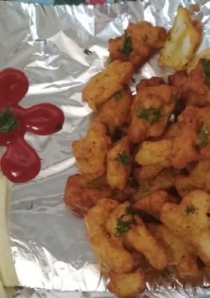 A picture of French fries pakoda.