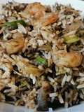 Wok arroz mongoliano especial con alga nori
