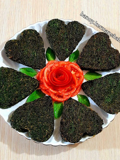 عکسی از دستور کوکوی اسفناج و سیب زمینی