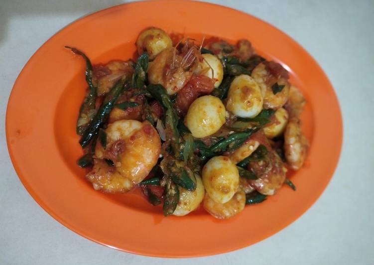 Cara Gampang Membuat Sambel cabe hijau udang puyuh yang Enak