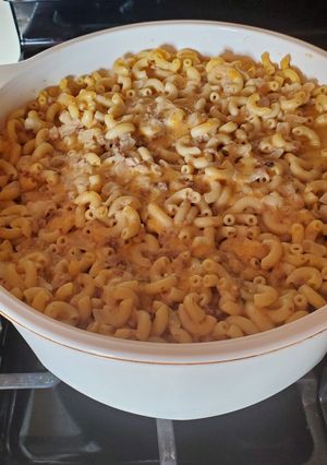 A picture of Corned Beef Casserole.