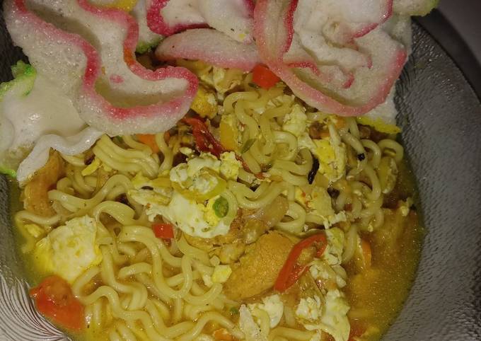 Ternyata ini loh! Cara termudah buat Indomie kuah ayam jerit 🤤 yang lezat
