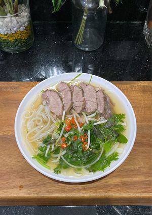 Foto resep Phở Bò Homemade — Kaldu Sengkel & Iga Sapi (Saigon Style) 🇻🇳
