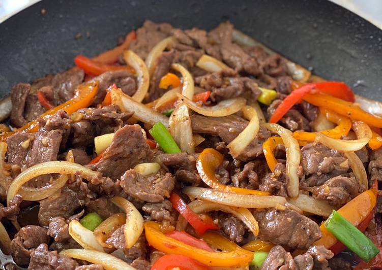 Step-by-Step Guide to Prepare Quick Beef Blackpepper