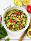Avocado Tomato Cucumber Salad