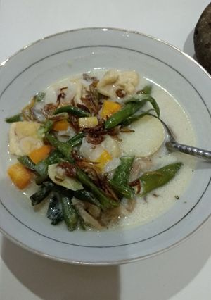 Foto resep Lontong sayur express
