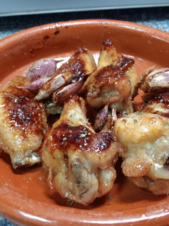 Una foto de Pollo al ajillo con toque especial