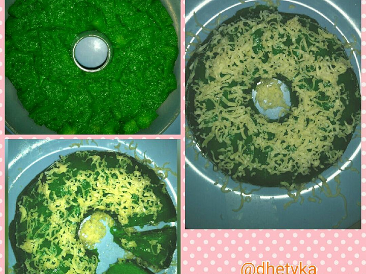 Cara Bikin Puding Roti Tawar Kukus Pandan ala Tyka Simpel