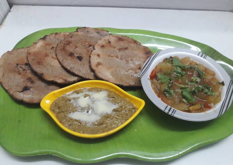 How to Prepare Any-night-of-the-week Kuttu ki roti and tarbuj (watermelon) ki sabji