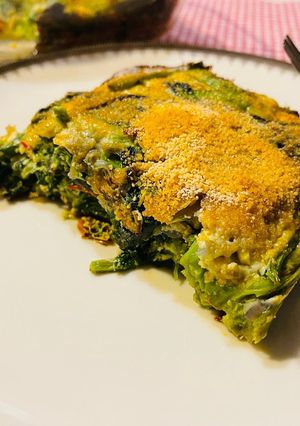 Foto di Tortino di cime di rapa e uova