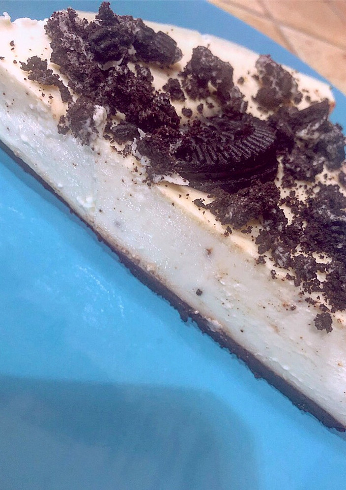 Una foto de Cheesecake de Oreo
