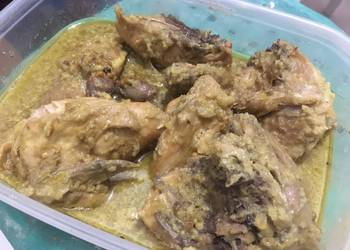 Masakan Unik Ayam tulang lunak ungkep presto Lezat Mantap