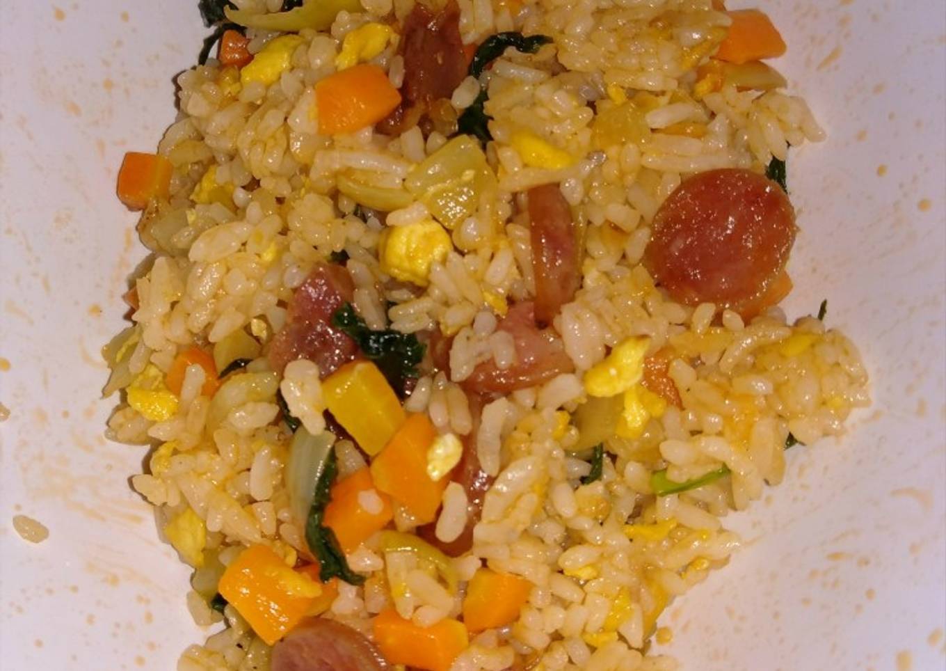Nasi Goreng Pork Lap Chiong