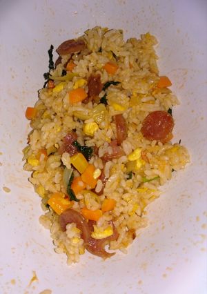 Foto resep Nasi Goreng Pork Lap Chiong