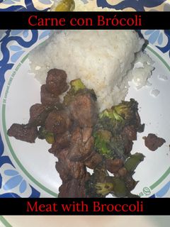 Una foto de Carne con Brócoli estilo Allyta