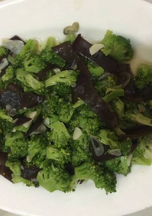 Foto resep Cah brokoli jamur