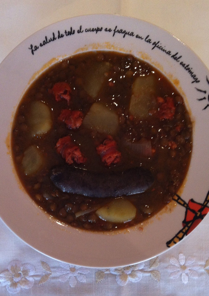Una foto de Lentejas guisadas