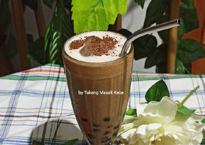 "BOBA CAPPUCCINO" Menu simple pembuka Buka Puasa