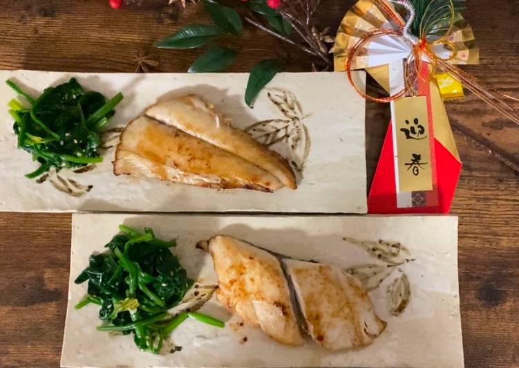 Recipe of Jamie Oliver Butter Soy Sauce Fried Fish