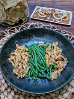 Foto resep Tumis Kacang Panjang dan Tempe