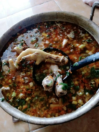 Cara Gampang Membikin Resep Seblak kuah tulang ceker cabe setan yang Lezat Sekali Anti Ribet, Mantap Sekali