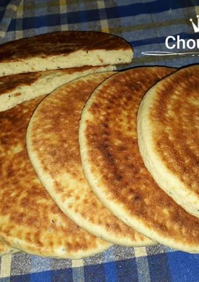 صورة لوصفة مطلوع أو كسرة خميرة