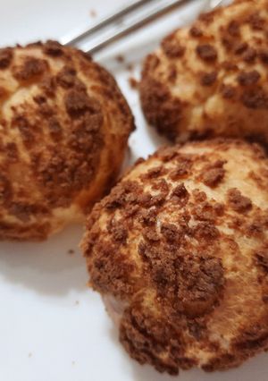 脆皮泡芙（氣炸鍋） 的食譜成品照片