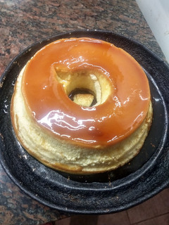 Una foto de Flan casero fácil