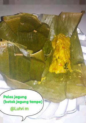 Foto resep Pelas jagung(botok jagung)