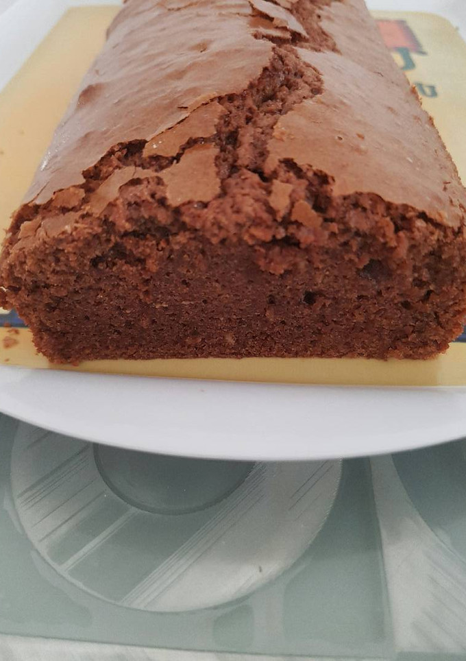 Una foto de Brownie de chocolate con almendras