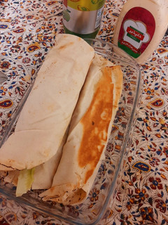 عکسی از دستور شاورما مرغ