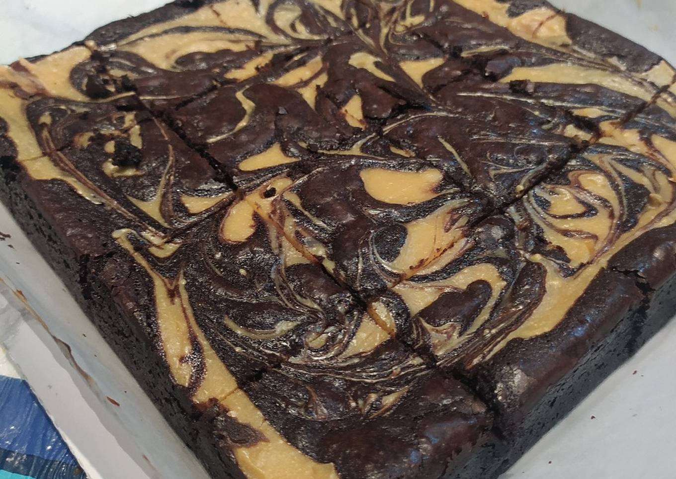 Brownies Chocolate Keju Fudgy