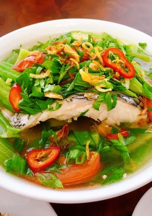 Hình của món Canh chua cá.