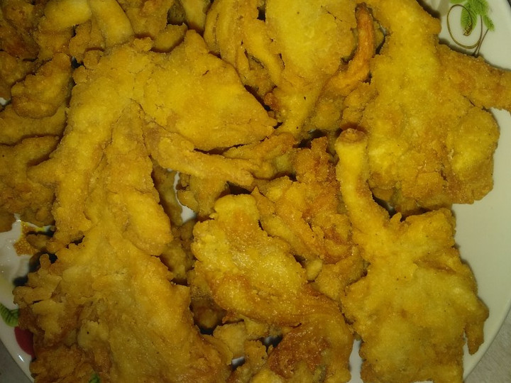 Bagaimana Membuat Jamur tiram krispy, Bisa Manjain Lidah