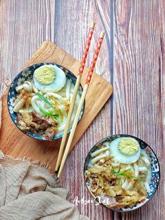 Foto resep Creamy Mushroom Udon