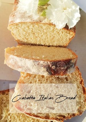 صورة لوصفة تشيباتا خبز ايطالي - Ciabatta Italian bread 🍞