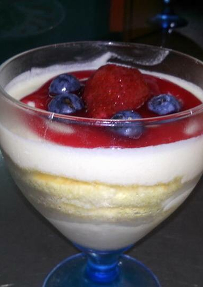 Una foto de Postre en copa