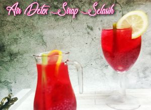 Gambar Air Detox Sirap Selasih