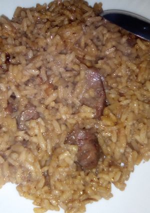A picture of Beef Pilau.