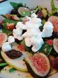 Ensalada de higo y manzana