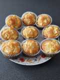 Muffin alle mele senza zucchero