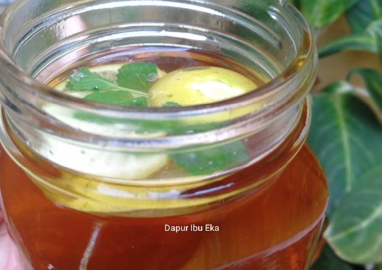 Resep Lemon tea yang Bisa Manjain Lidah