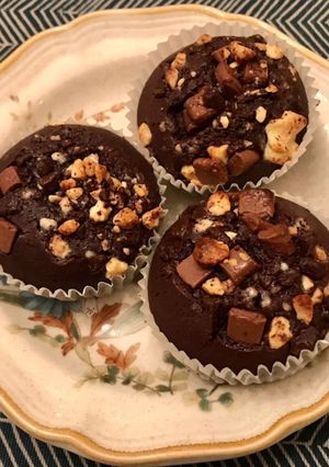 Φωτογραφία της συνταγής Muffins με κακάο και ελαιόλαδο